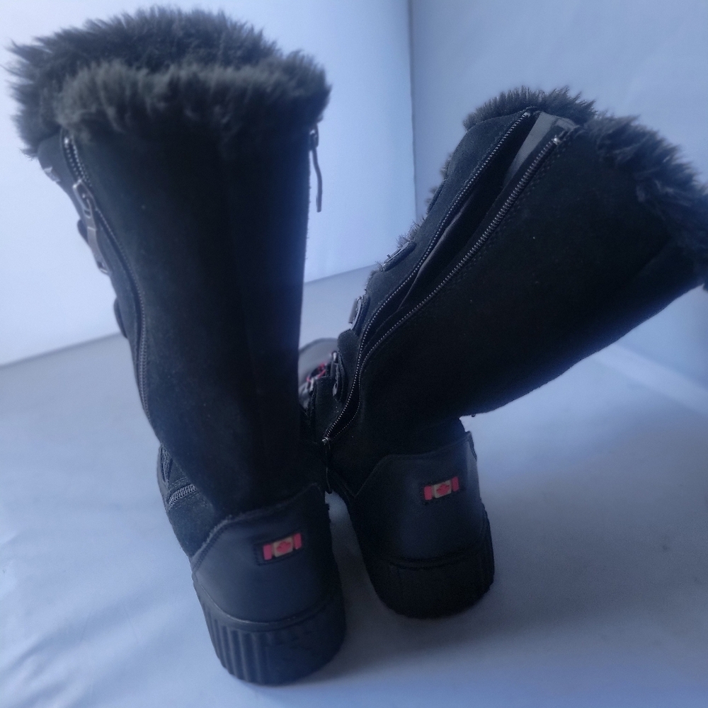 Pajar Canada Women Waterproof Winter Snow Boots Size 7.5 - Picture 3 of 12
